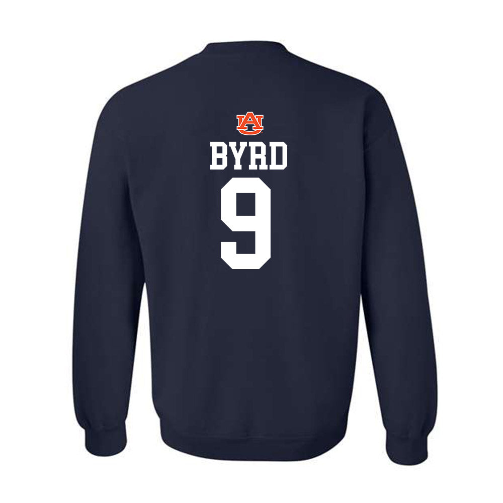 Auburn - NCAA Softball : Leah Byrd - Replica Shersey Crewneck Sweatshirt-1
