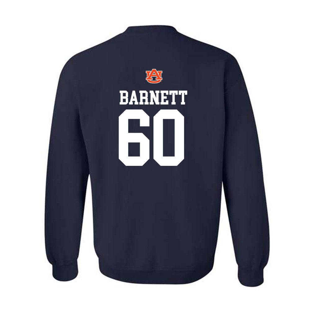 Auburn - NCAA Football : Cade Barnett - Replica Shersey Crewneck Sweatshirt-1