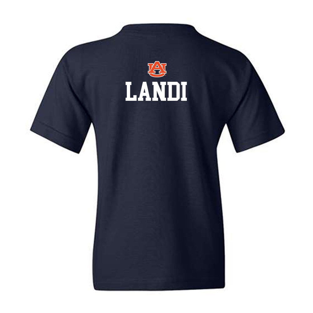 Auburn - NCAA Women's Swimming & Diving : Juliette Landi - Replica Shersey Youth T-Shirt-1