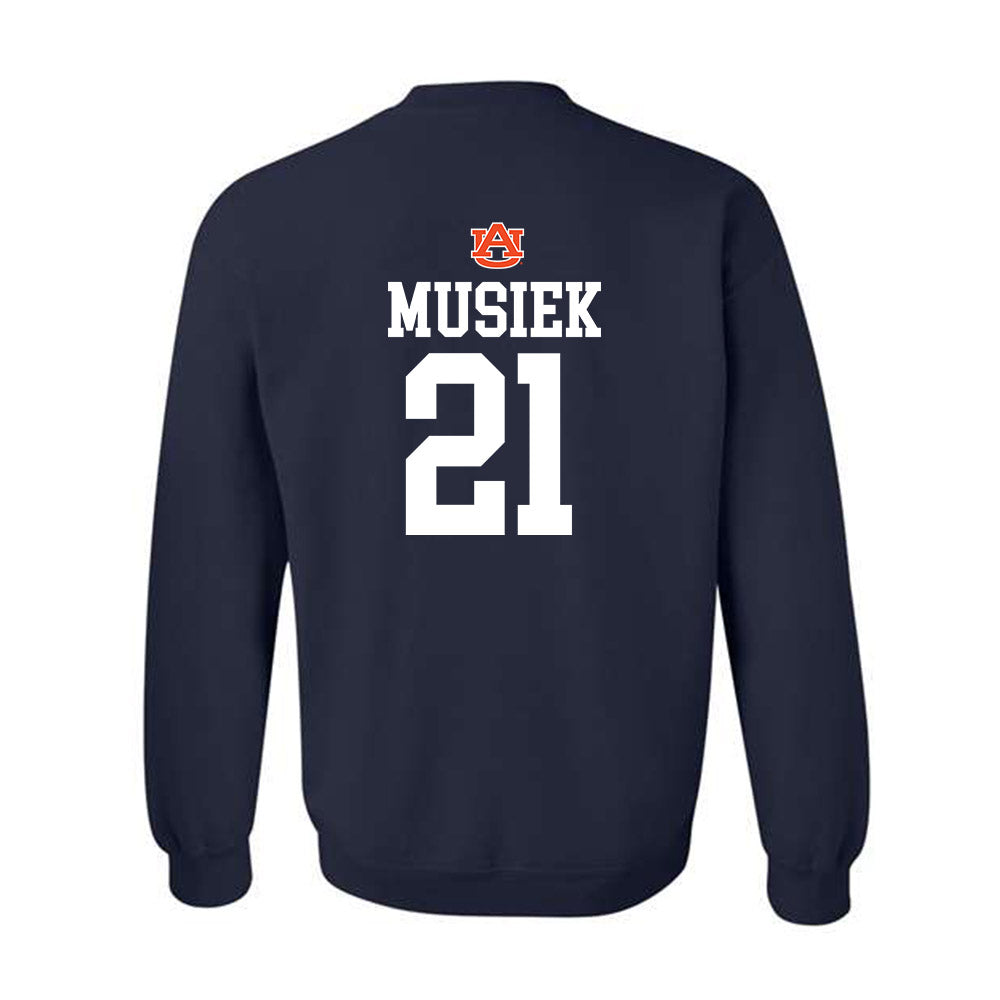 Auburn - NCAA Women's Soccer : Emma Musiek - Replica Shersey Crewneck Sweatshirt-1