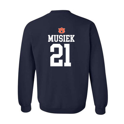 Auburn - NCAA Women's Soccer : Emma Musiek - Replica Shersey Crewneck Sweatshirt-1