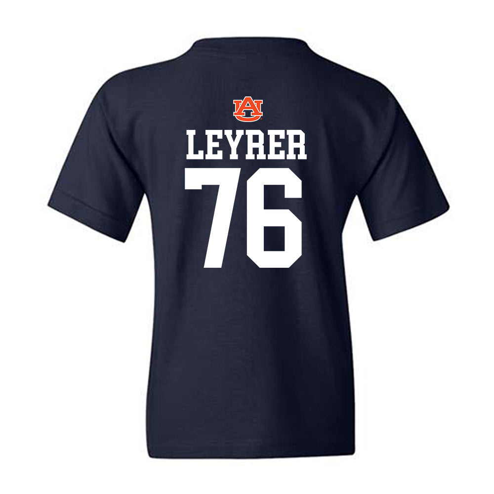 Auburn - NCAA Football : Jack Leyrer - Replica Shersey Youth T-Shirt-1