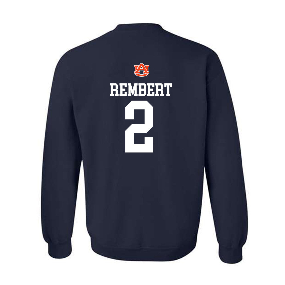 Auburn - NCAA Baseball : Chris Rembert - Replica Shersey Crewneck Sweatshirt-1