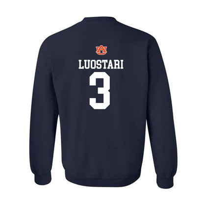 Auburn - NCAA Softball : Melania Luostari - Replica Shersey Crewneck Sweatshirt-1