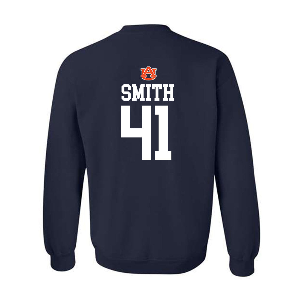 Auburn - NCAA Football : Jared Smith - Replica Shersey Crewneck Sweatshirt-1