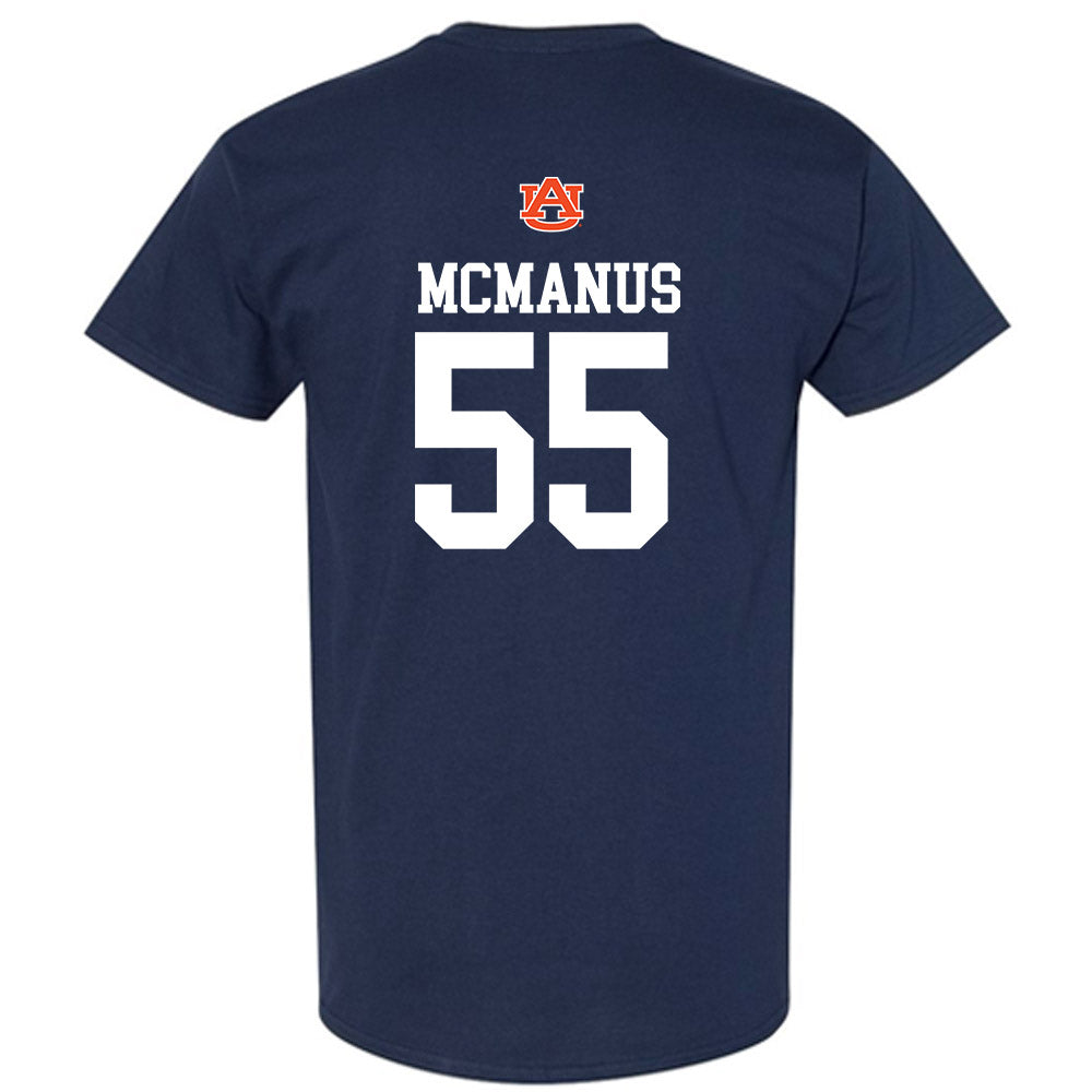 Auburn - NCAA Football : Kenneth McManus - Replica Shersey T-Shirt-1