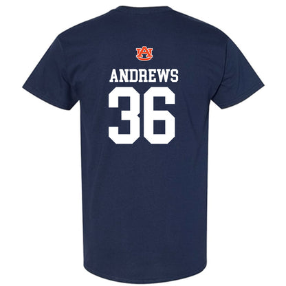 Auburn - NCAA Football : Stuart Andrews - Replica Shersey T-Shirt-1