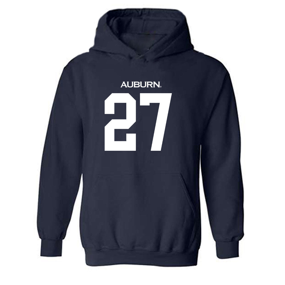 Auburn - NCAA Women's Soccer : Lileah Devereaux - Replica Shersey Hooded Sweatshirt-0