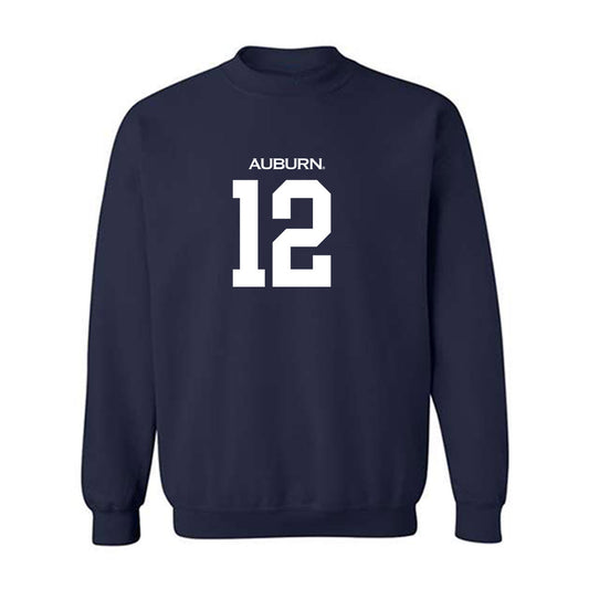Auburn - NCAA Football : Brady Marchese - Replica Shersey Crewneck Sweatshirt-0