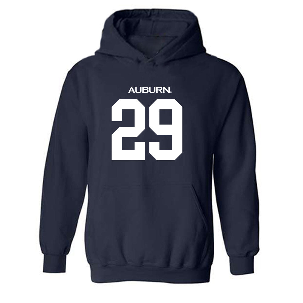 Auburn - NCAA Football : Omar Mabson II - Replica Shersey Hooded Sweatshirt-0