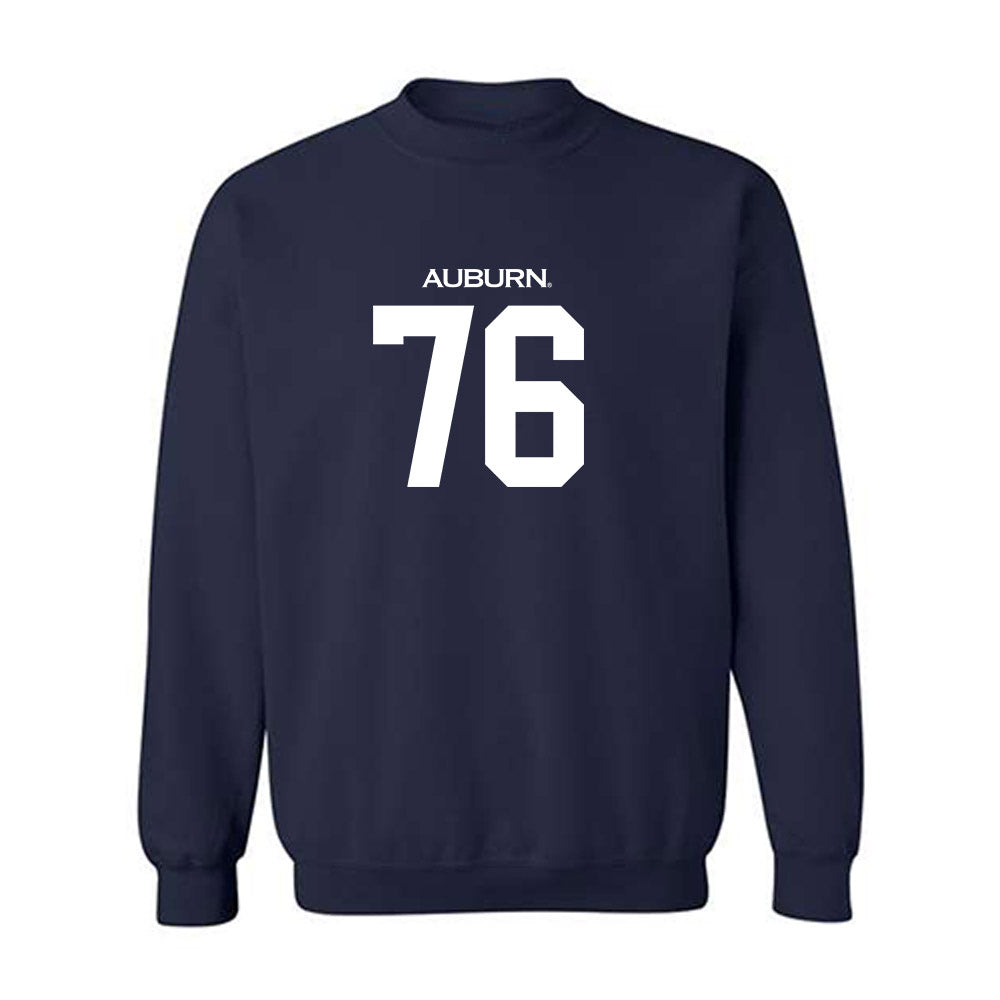 Auburn - NCAA Football : Mason Mathis - Replica Shersey Crewneck Sweatshirt-0