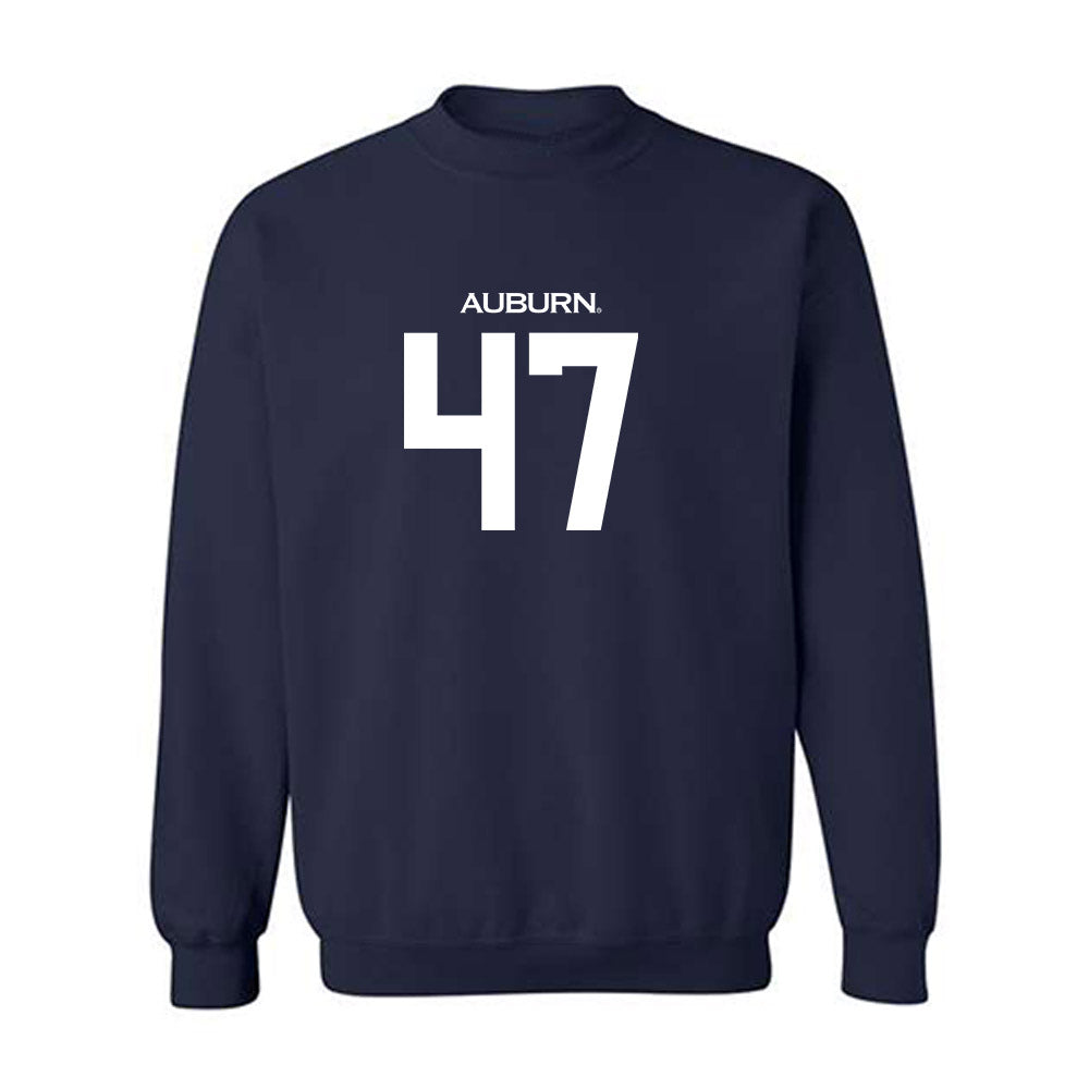 Auburn - NCAA Football : Travis Wakefield - Replica Shersey Crewneck Sweatshirt-0