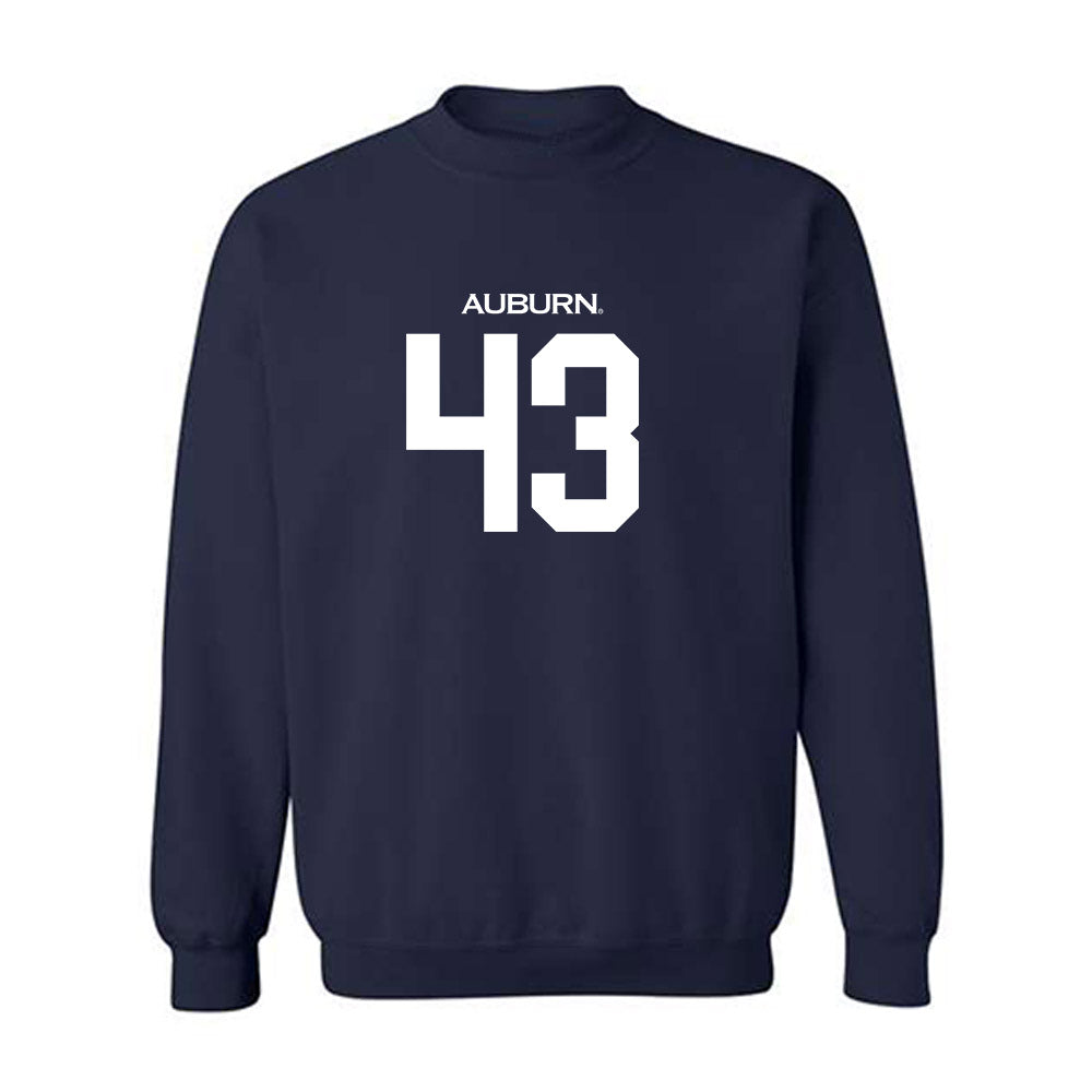 Auburn - NCAA Baseball : Alex Petrovic - Replica Shersey Crewneck Sweatshirt