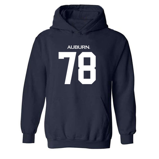 Auburn - NCAA Women's Soccer : Jenna Sapong - Replica Shersey Hooded Sweatshirt