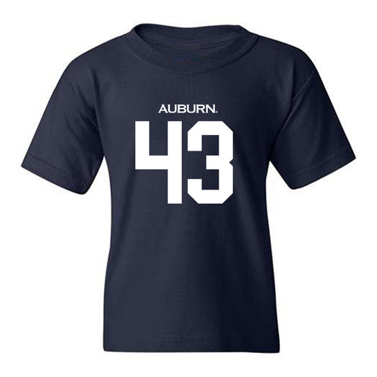 Auburn - NCAA Softball : Delaney Aumua - Replica Shersey Youth T-Shirt-0