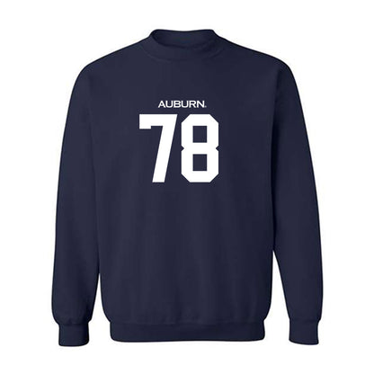 Auburn - NCAA Football : Mason Mathis - Replica Shersey Crewneck Sweatshirt-0