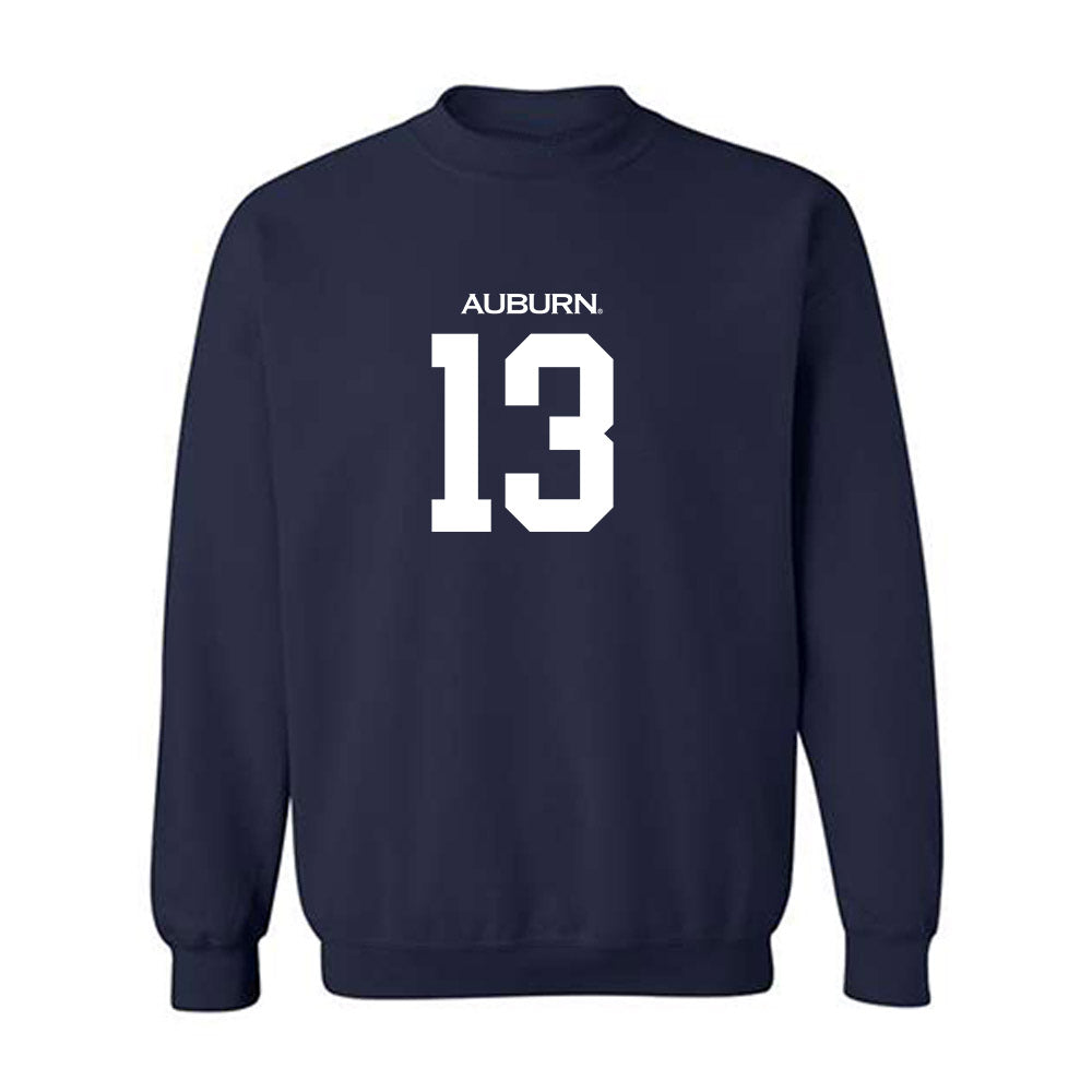 Auburn - NCAA Men's Basketball : Corey Williams - Replica Shersey Crewneck Sweatshirt-0