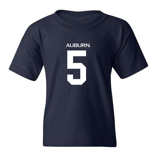 Auburn - NCAA Baseball : Bristol Carter - Replica Shersey Youth T-Shirt-0