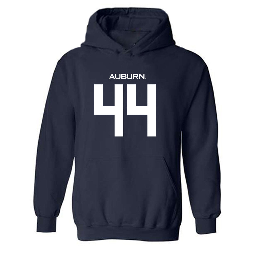 Auburn - NCAA Baseball : Ty Thompson - Replica Shersey Hooded Sweatshirt-0