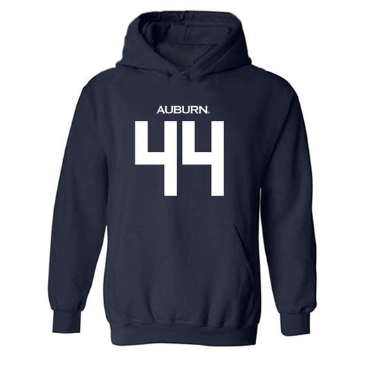 Auburn - NCAA Baseball : Ty Thompson - Replica Shersey Hooded Sweatshirt-0