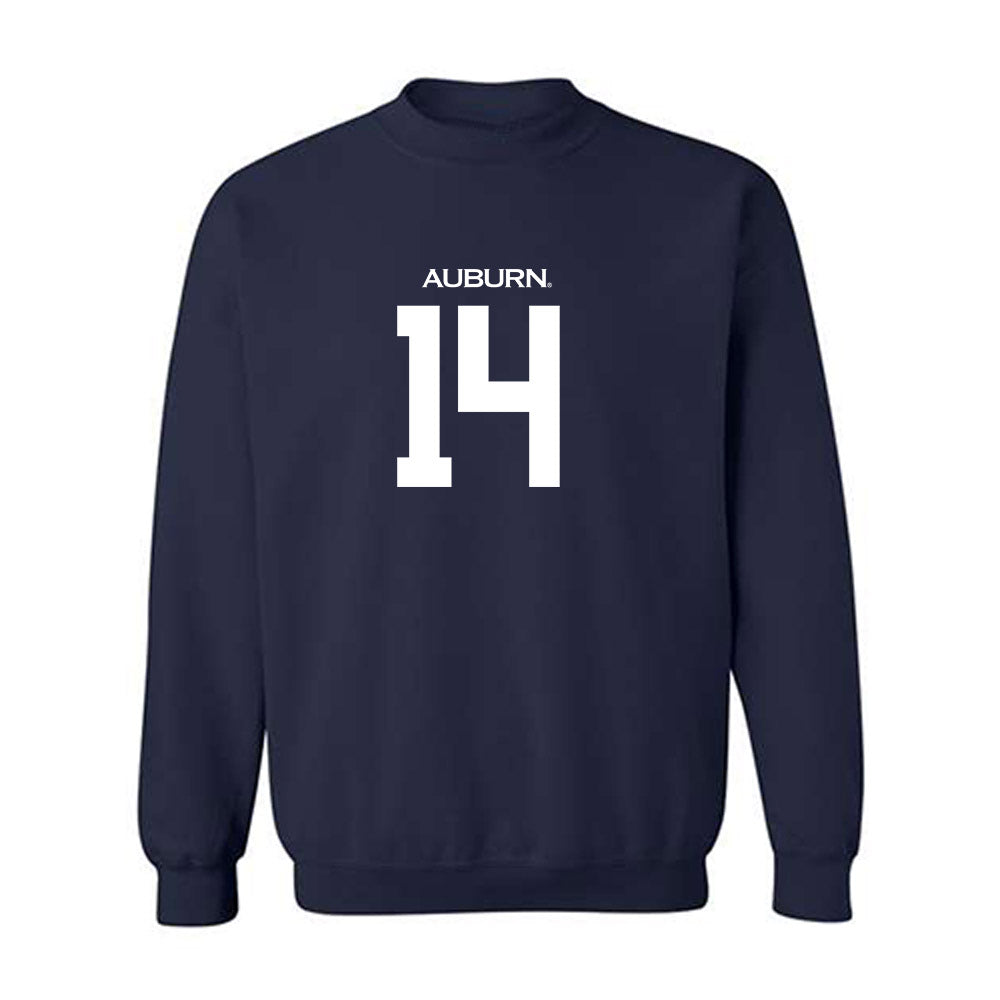 Auburn - NCAA Women's Soccer : Clara Casajuana - Replica Shersey Crewneck Sweatshirt-0