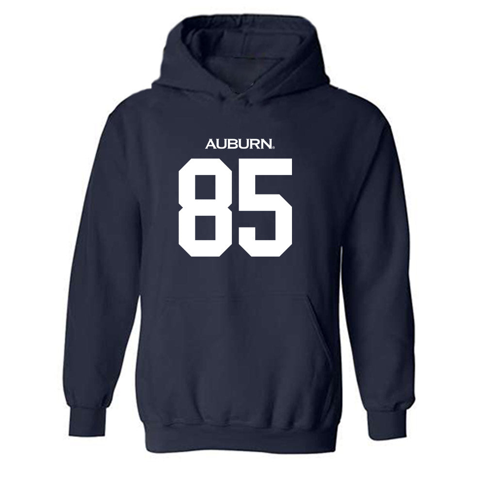 Auburn - NCAA Football : Hunter Herring - Replica Shersey Hooded Sweatshirt-0