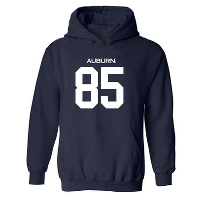 Auburn - NCAA Football : Hunter Herring - Replica Shersey Hooded Sweatshirt-0