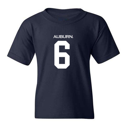 Auburn - NCAA Women's Basketball : Ndeye Leye - Replica Shersey Youth T-Shirt-0