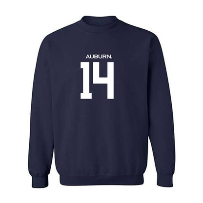 Auburn - NCAA Women's Volleyball : Emily Keiran - Replica Shersey Crewneck Sweatshirt-0