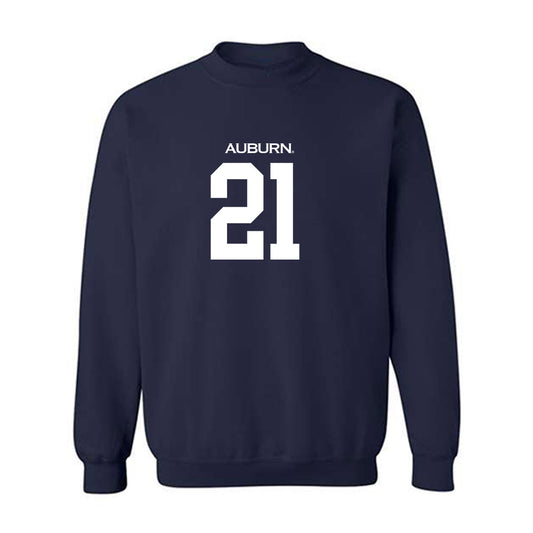 Auburn - NCAA Men's Basketball : Blake Muschalek - Replica Shersey Crewneck Sweatshirt