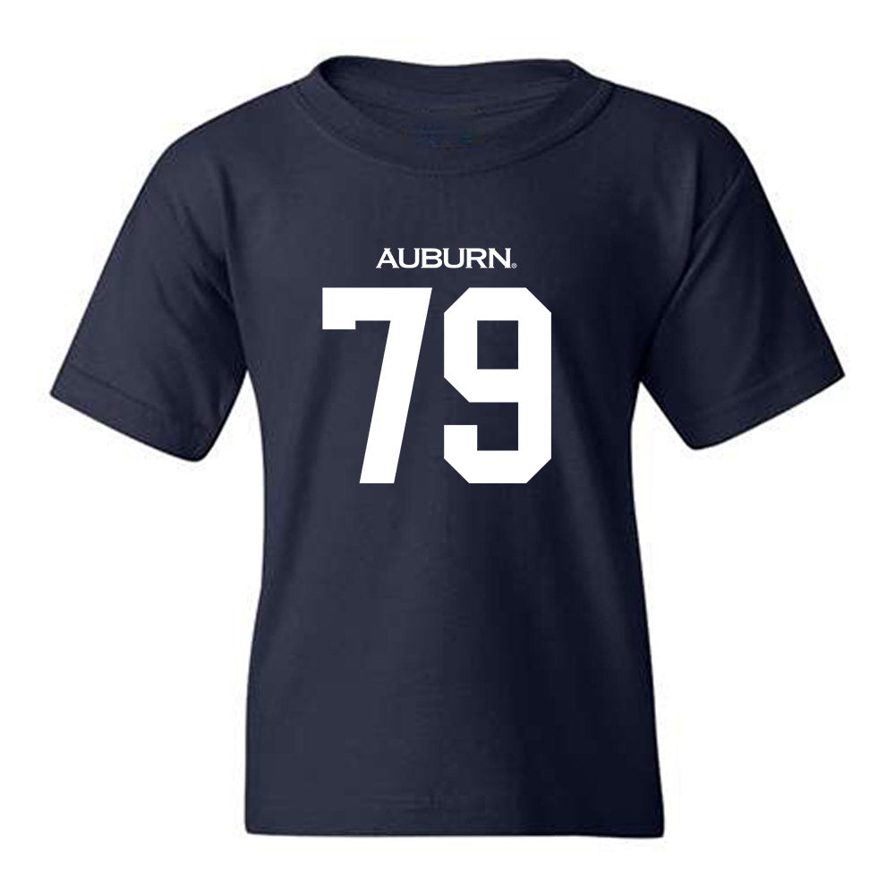 Auburn - NCAA Football : Tyler Johnson - Replica Shersey Youth T-Shirt-0