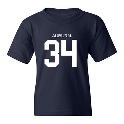 Auburn - NCAA Baseball : Logan Gregorio - Replica Shersey Youth T-Shirt-0