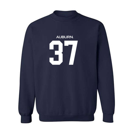 Auburn - NCAA Baseball : Trevor Booton - Replica Shersey Crewneck Sweatshirt-0
