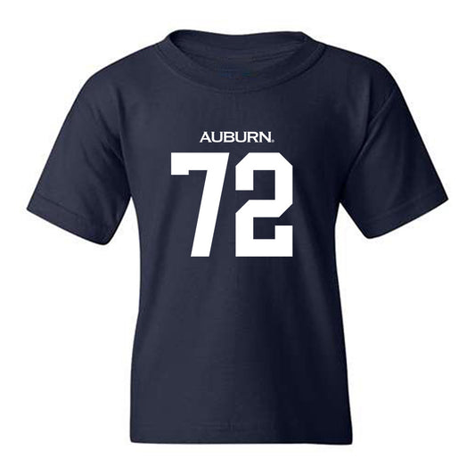 Auburn - NCAA Football : Cole Best - Replica Shersey Youth T-Shirt-0
