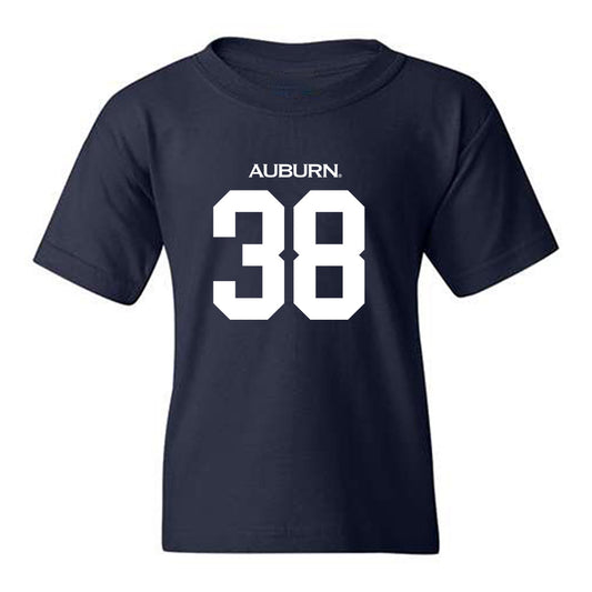Auburn - NCAA Men's Basketball : Filip Jovic - Replica Shersey Youth T-Shirt-0