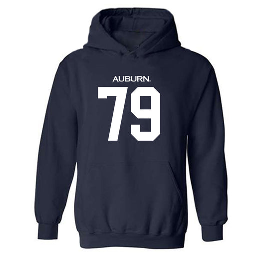 Auburn - NCAA Football : Tyler Johnson - Replica Shersey Hooded Sweatshirt-0