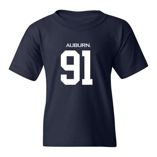 Auburn - NCAA Football : Tavian Branch - Replica Shersey Youth T-Shirt-0