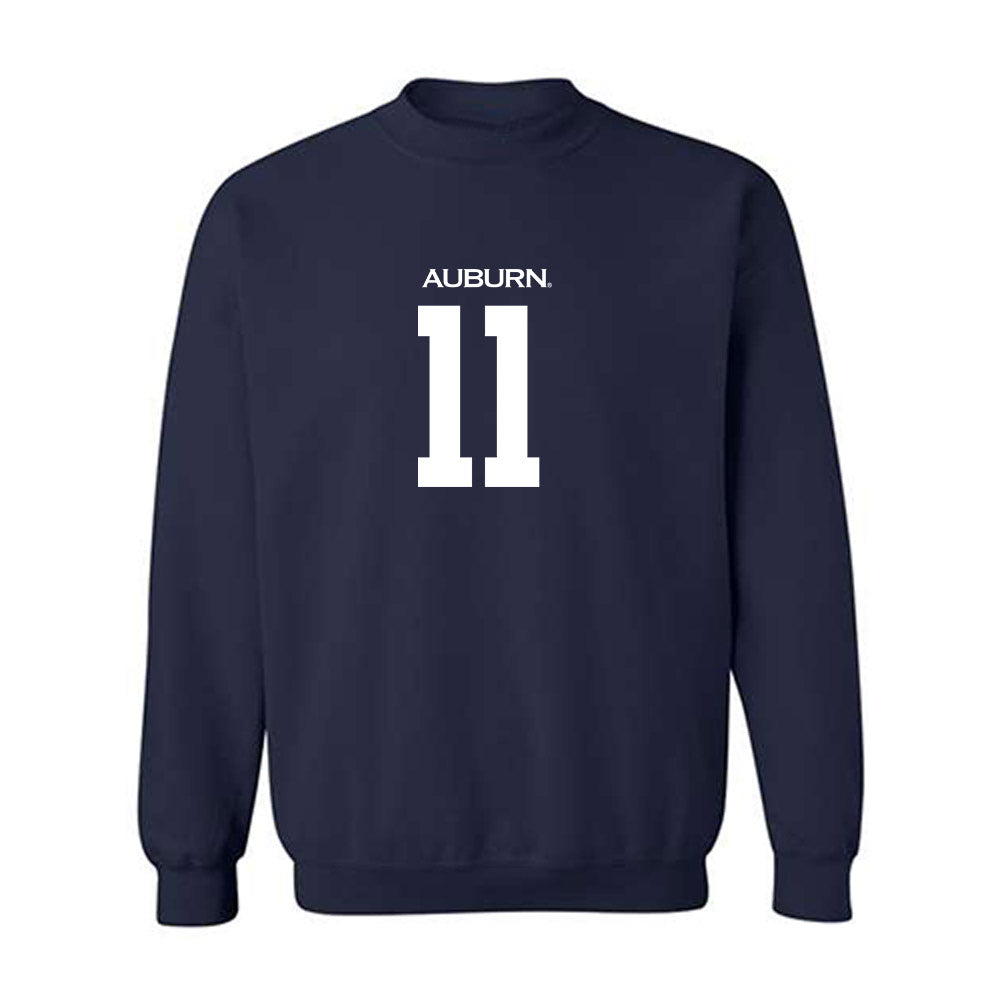 Auburn - NCAA Football : Will Myers - Replica Shersey Crewneck Sweatshirt-0