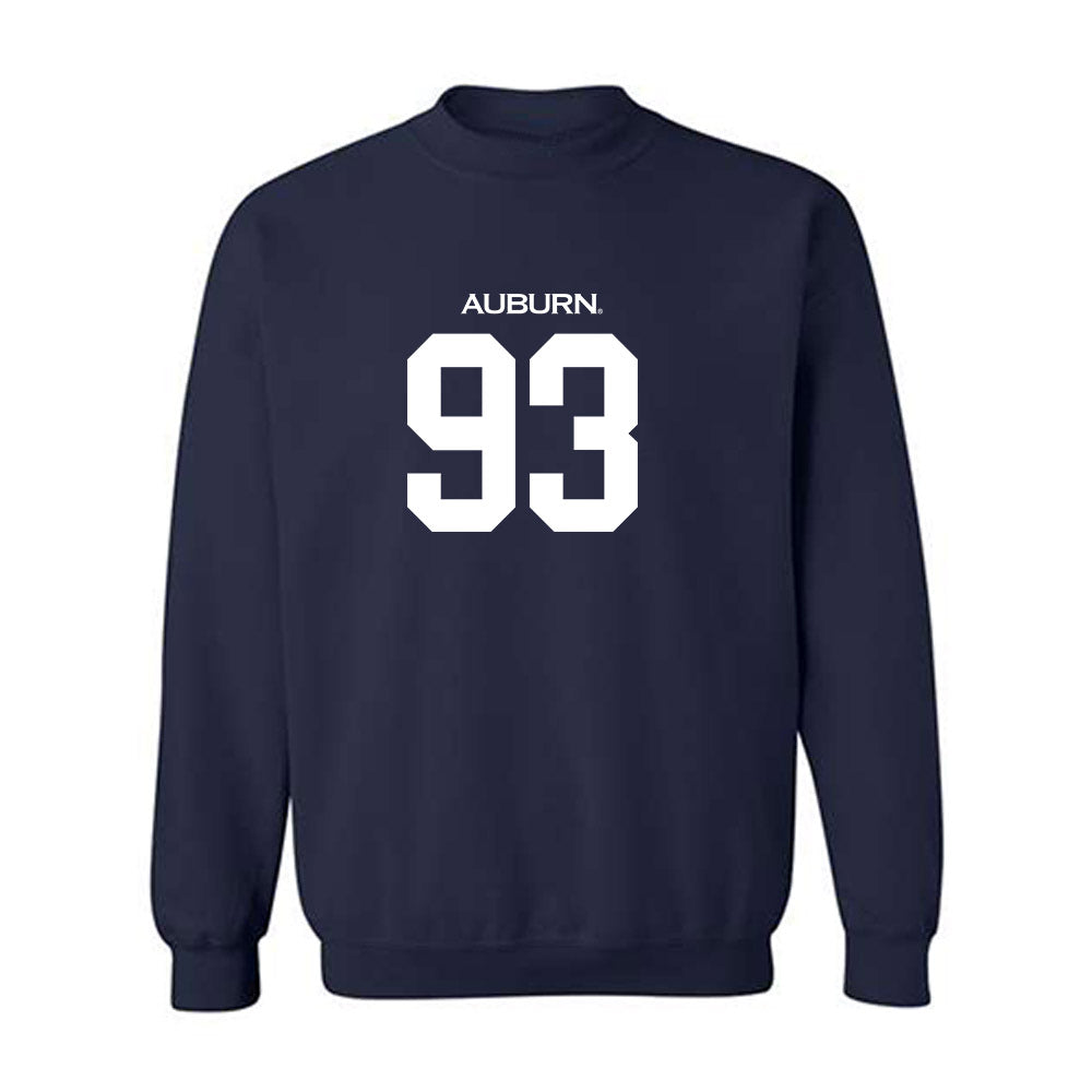 Auburn - NCAA Football : Charles Schwinger - Replica Shersey Crewneck Sweatshirt-0