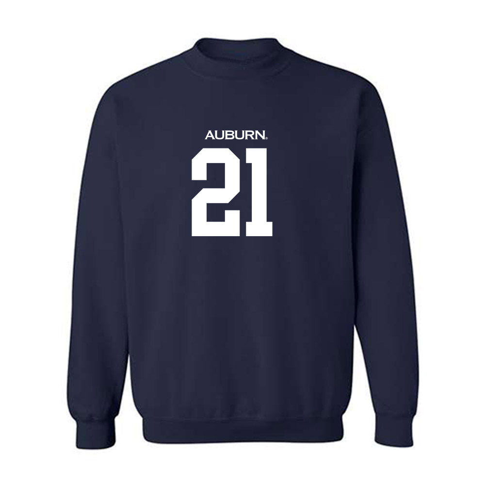 Auburn - NCAA Football : Gavin Jenkins - Replica Shersey Crewneck Sweatshirt-0