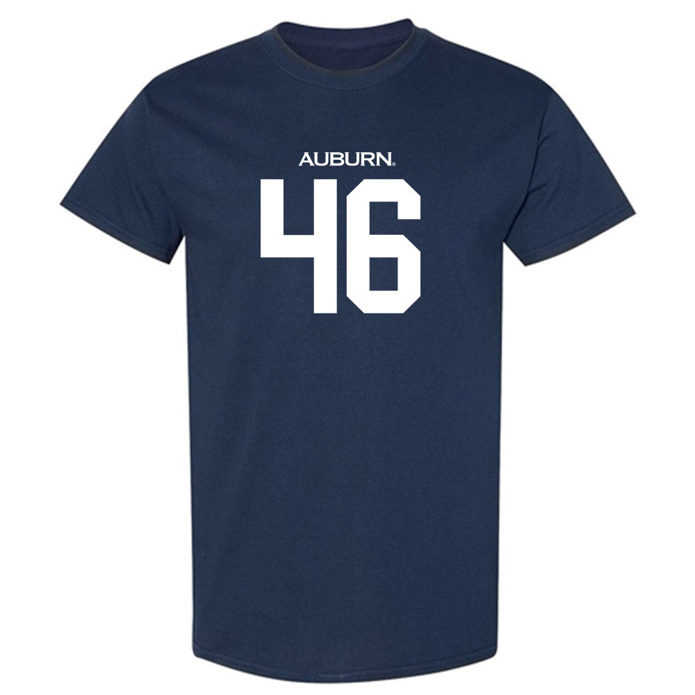 Auburn - NCAA Football : Grey Reebals - Replica Shersey T-Shirt-0