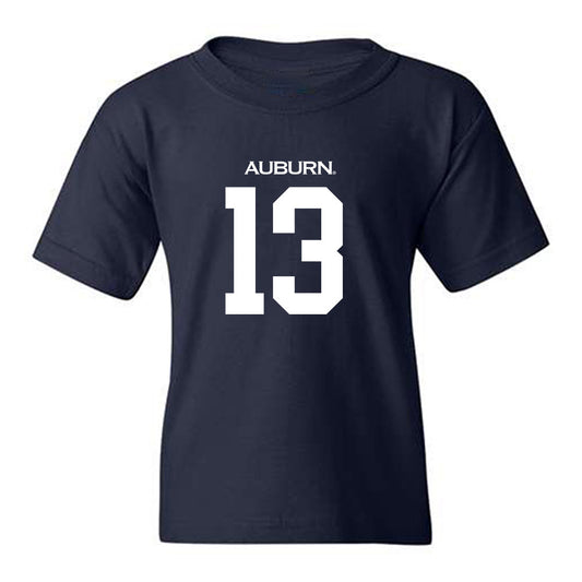 Auburn - NCAA Men's Basketball : Corey Williams - Replica Shersey Youth T-Shirt-0