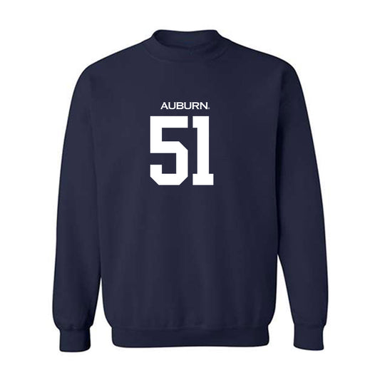 Auburn - NCAA Football : Michael Matthews-Canty - Replica Shersey Crewneck Sweatshirt-0