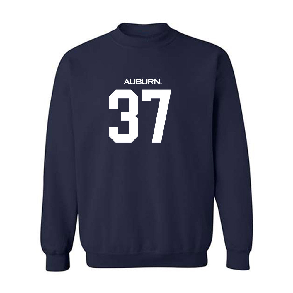 Auburn - NCAA Football : John McGuire - Replica Shersey Crewneck Sweatshirt-0