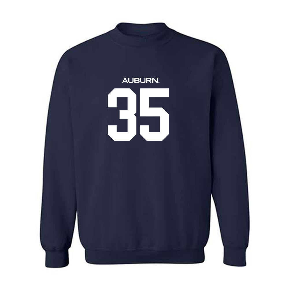 Auburn - NCAA Football : Dallas Walker IV - Replica Shersey Crewneck Sweatshirt-0