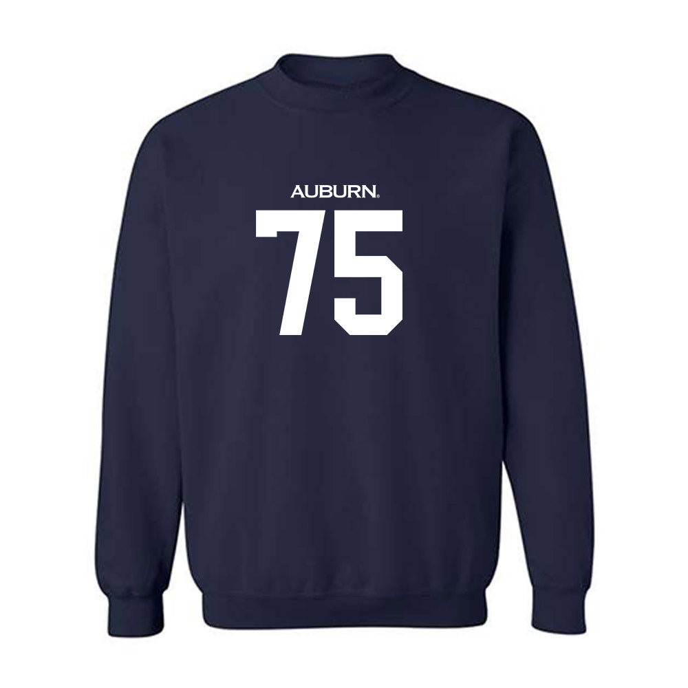 Auburn - NCAA Football : Bear McWhorter - Replica Shersey Crewneck Sweatshirt-0