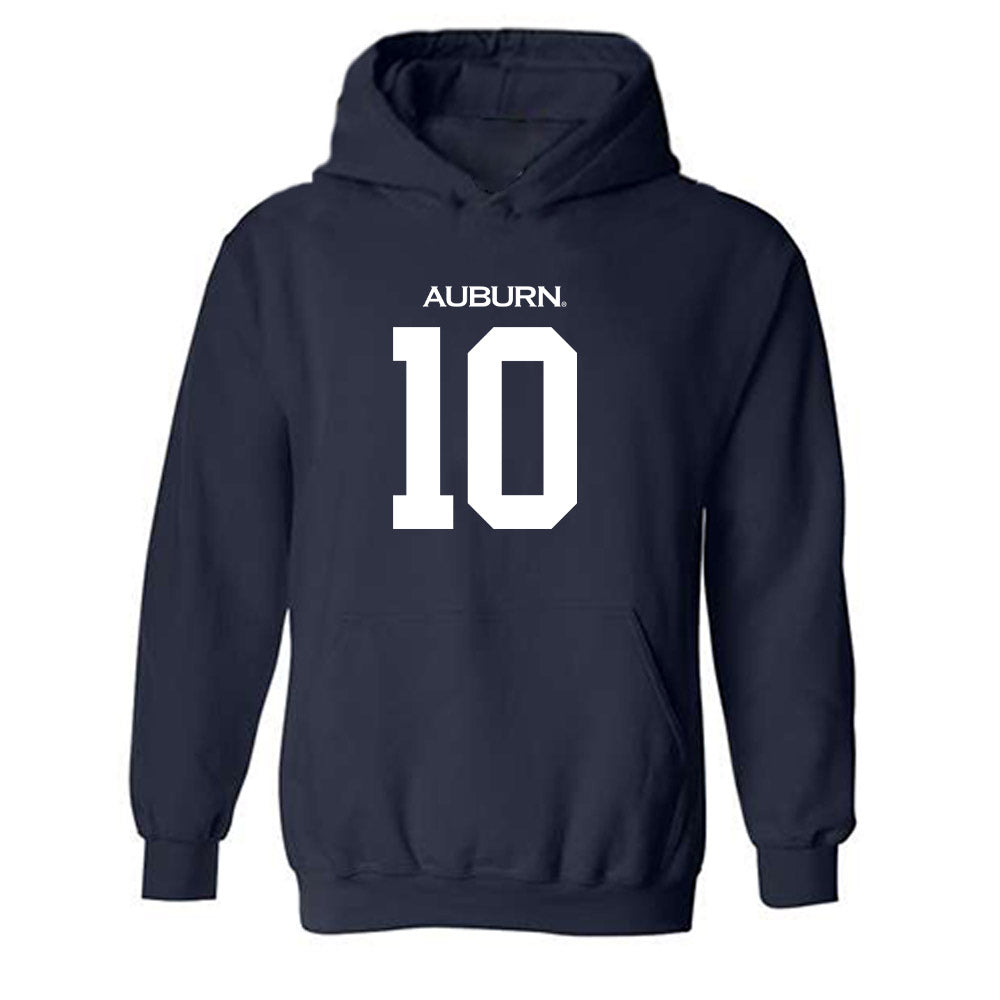 Auburn - NCAA Equestrian : Jill Alexander - Replica Shersey Hooded Sweatshirt-0