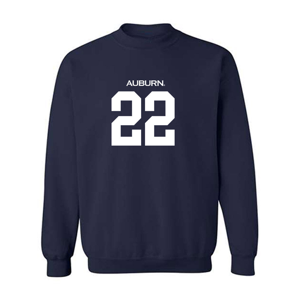 Auburn - NCAA Baseball : Connor Gatwood - Replica Shersey Crewneck Sweatshirt-0