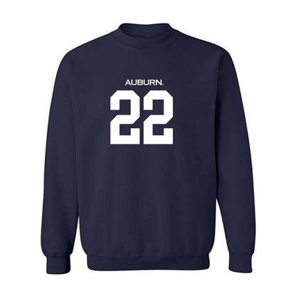 Auburn - NCAA Baseball : Connor Gatwood - Replica Shersey Crewneck Sweatshirt-0