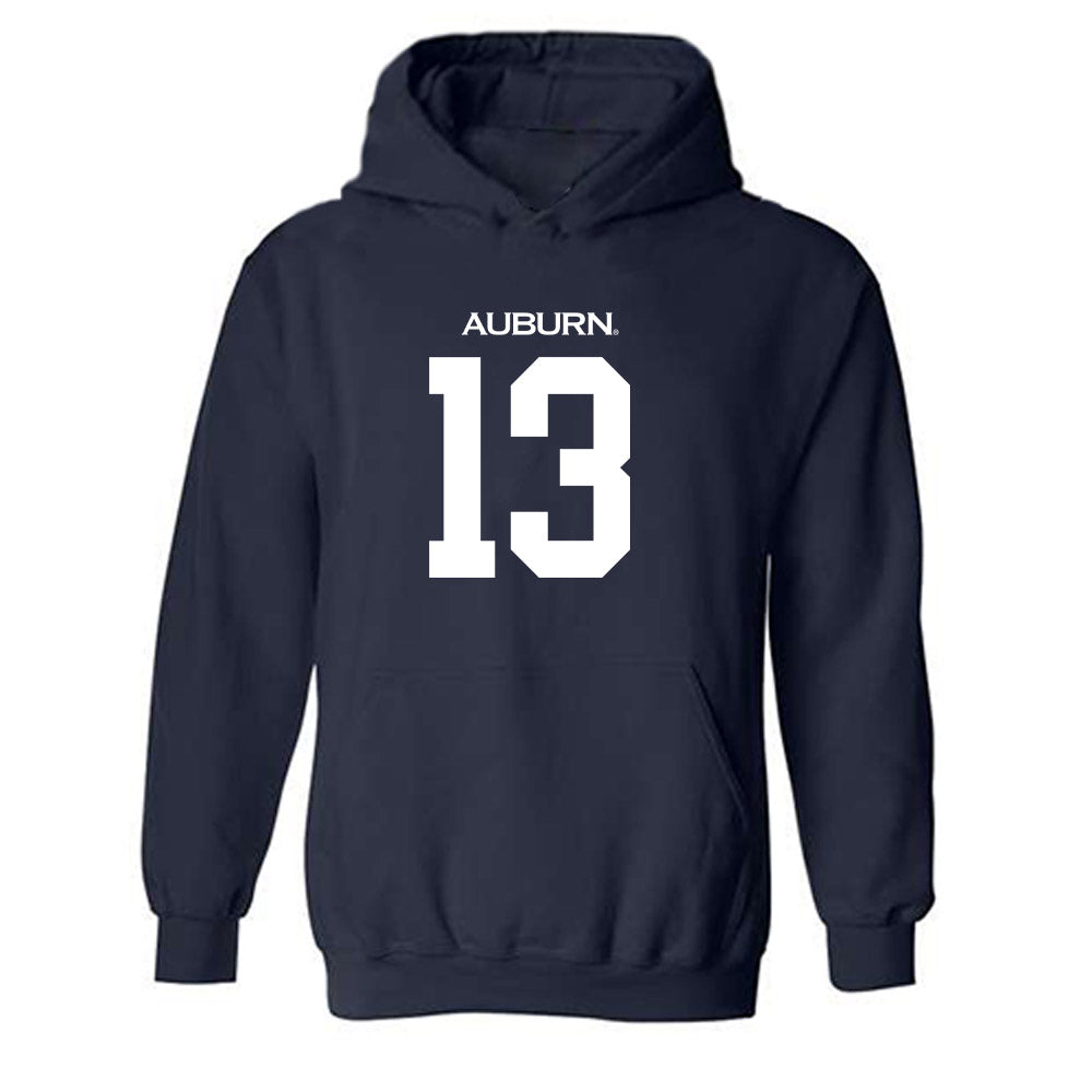 Auburn - NCAA Football : Chriskelly Murray - Replica Shersey Hooded Sweatshirt-0